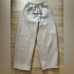 Terry cloth sweatpants towel cotton pants